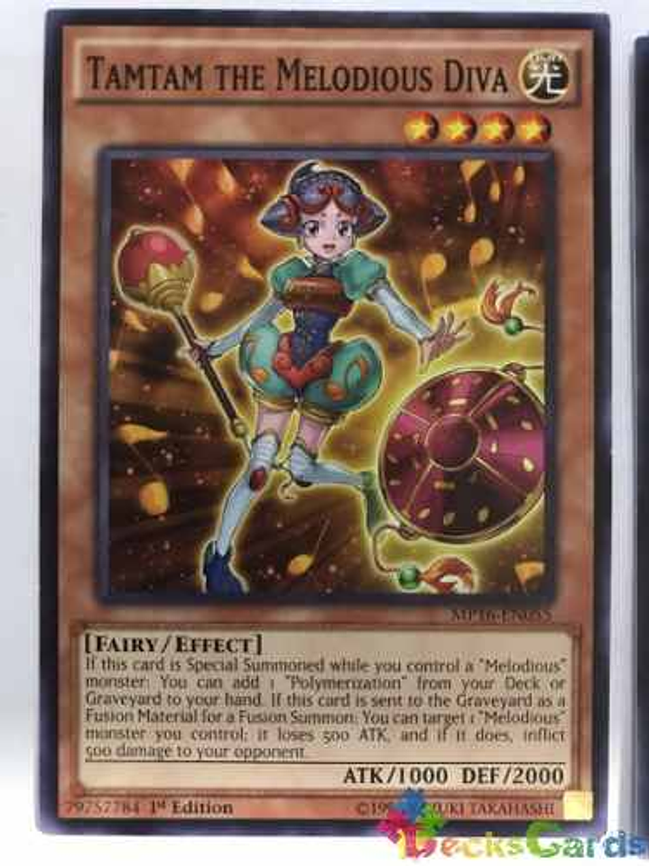 Tamtam The Melodious Diva - mp16-en055 - Common 1st Edition 1
