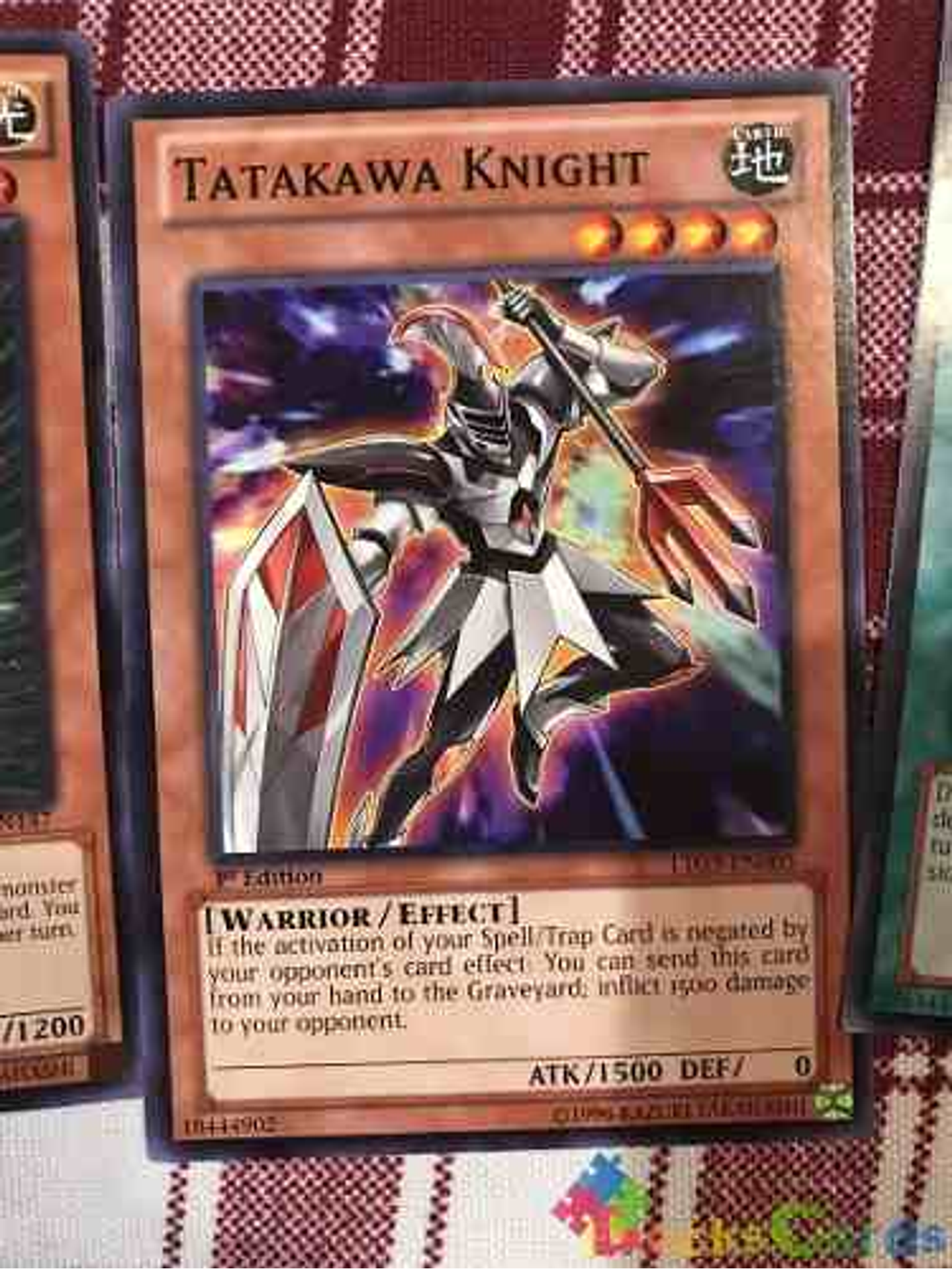 Tatakawa Knight - ltgy-en005 - Common 1st Edition 1