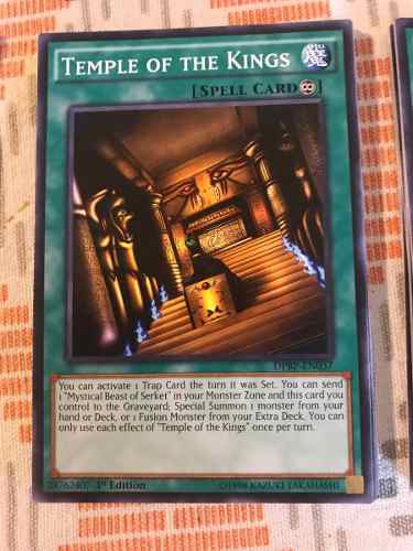 Temple Of The Kings - dprp-en037 - Common 1st Edition