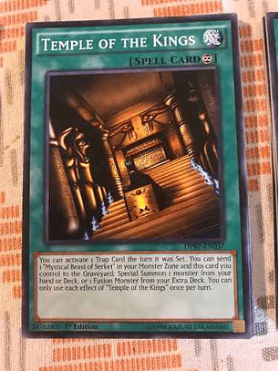 Temple Of The Kings - dprp-en037 - Common 1st Edition