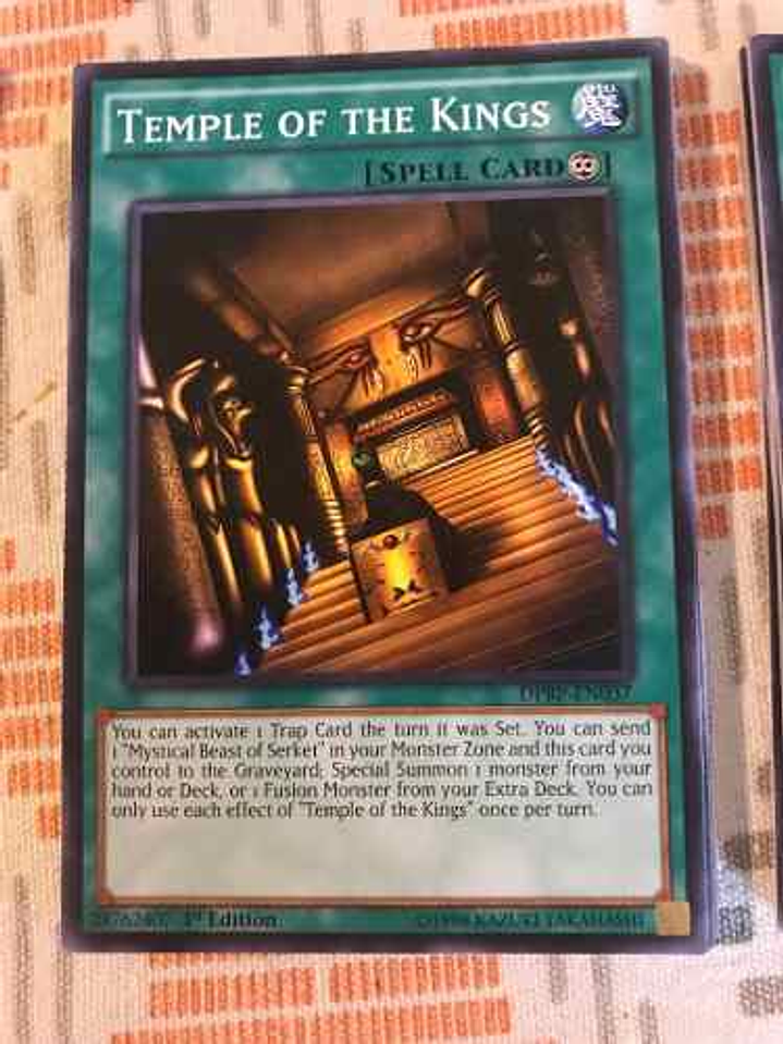 Temple Of The Kings - dprp-en037 - Common 1st Edition 1