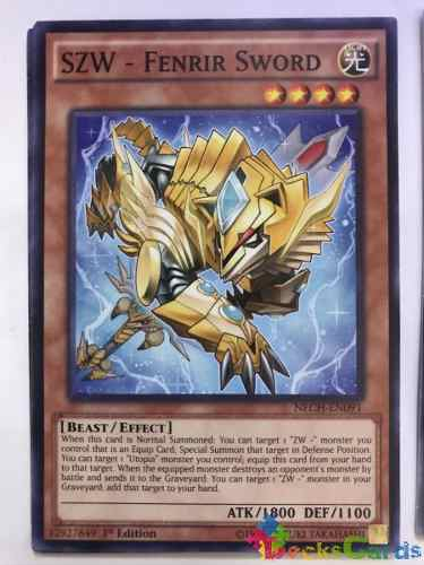 Szw - Fenrir Sword - nech-en091 - Common 1st Edition 2