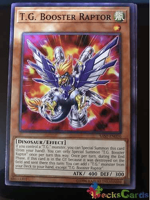 T.g. Booster Raptor - sast-en010 - Common Unlimited