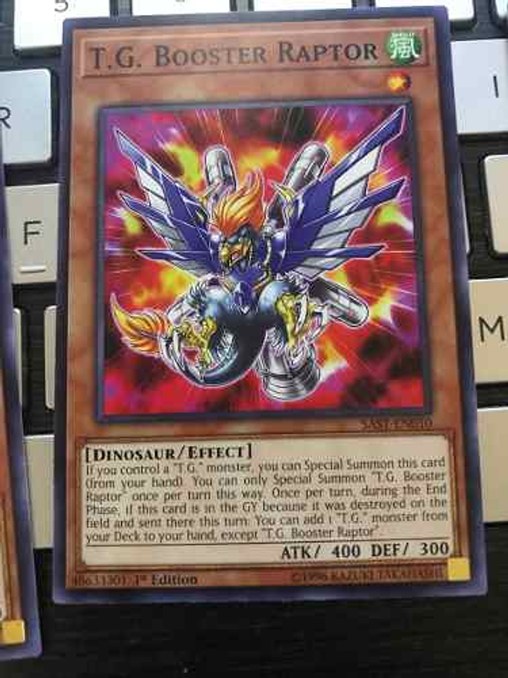 T.g. Booster Raptor - sast-en010 - Common 1st Edition 1