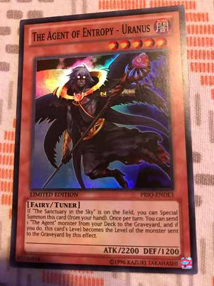 The Agent Of Entropy - Uranus - prio-ende3 - Super Rare 1st 1