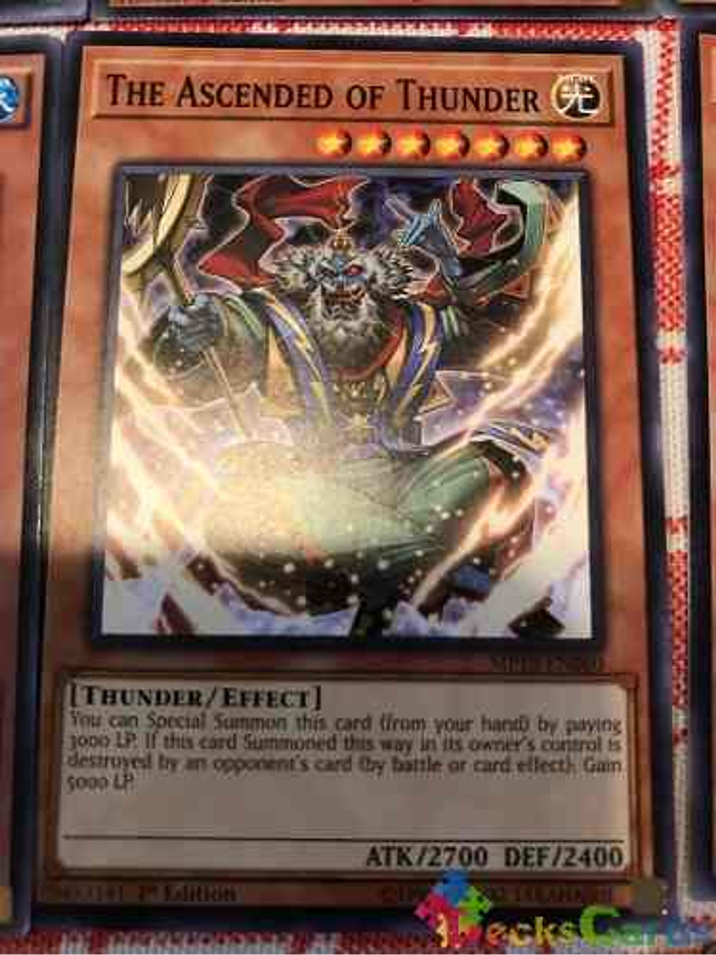The Ascended Of Thunder - mp18-en060 - Common 1st Edition 1