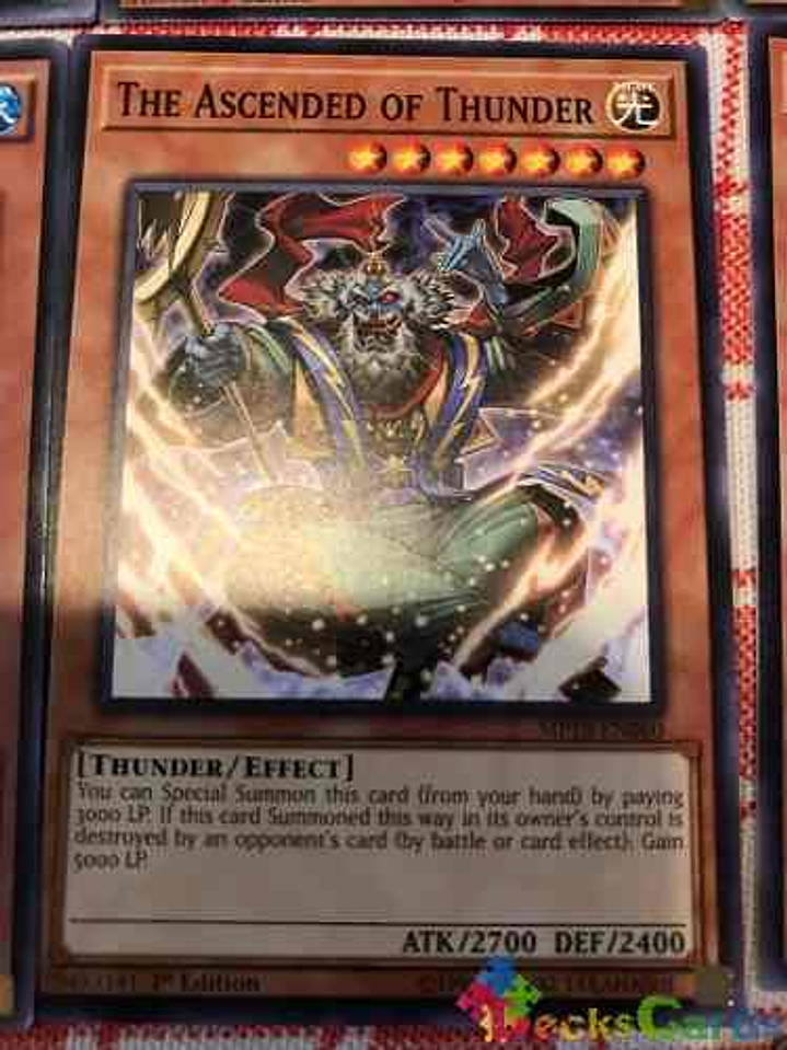 The Ascended Of Thunder - mp18-en060 - Common 1st Edition 1