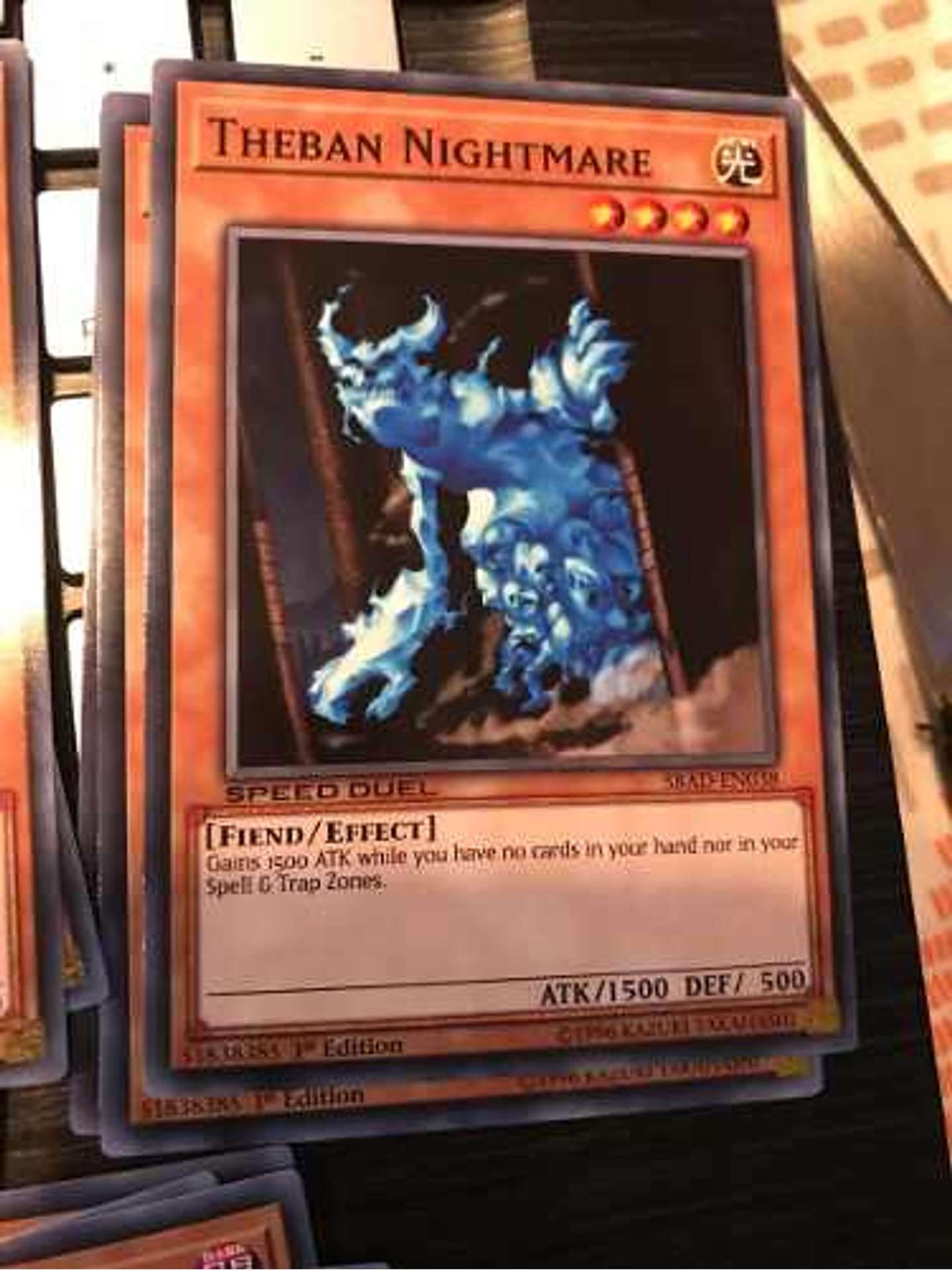 Theban Nightmare - sbad-en038 - Common 1st Edition 1