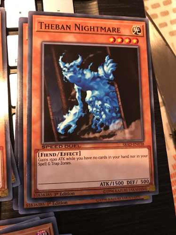 Theban Nightmare - sbad-en038 - Common 1st Edition 1