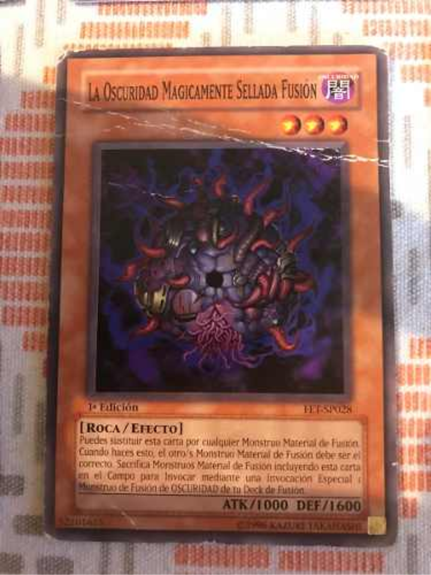 The Dark - Hex-sealed Fusion - fet-en028 - Common 1st Editio 1