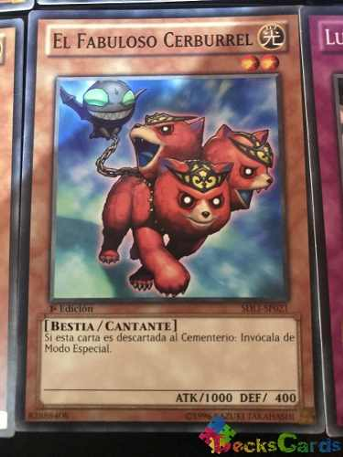 The Fabled Cerburrel - sdli-en021 - Common 1st Edition 1