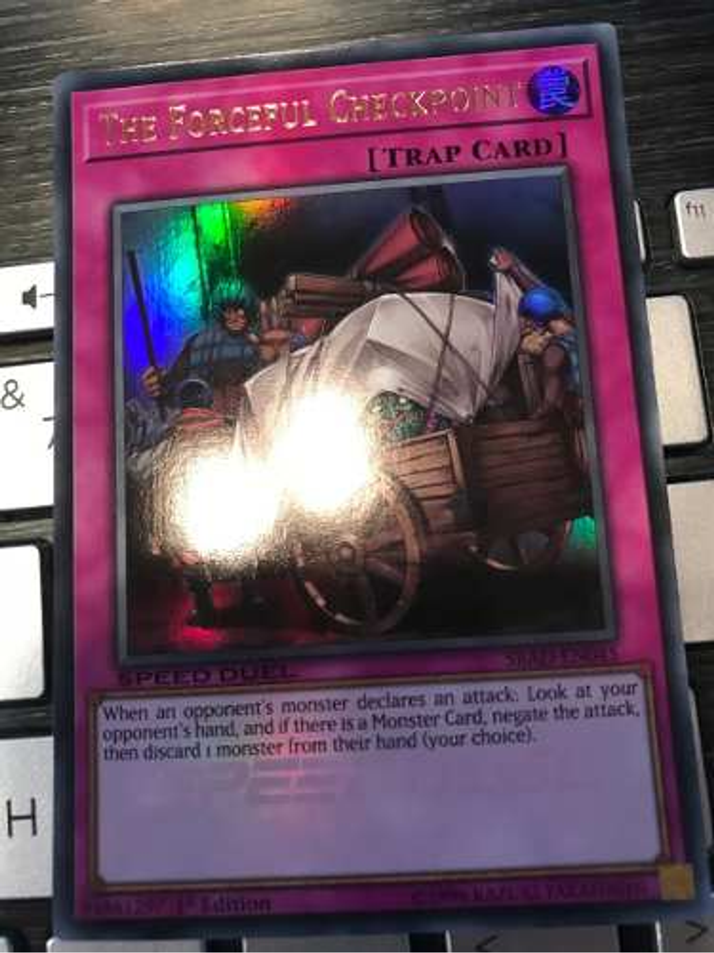 The Forceful Checkpoint - Sbad-en045 - Ultra Rare 1st Editio 1