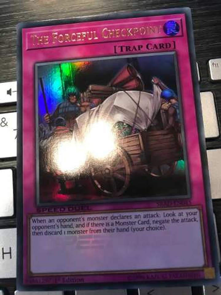 The Forceful Checkpoint - Sbad-en045 - Ultra Rare 1st Editio 1
