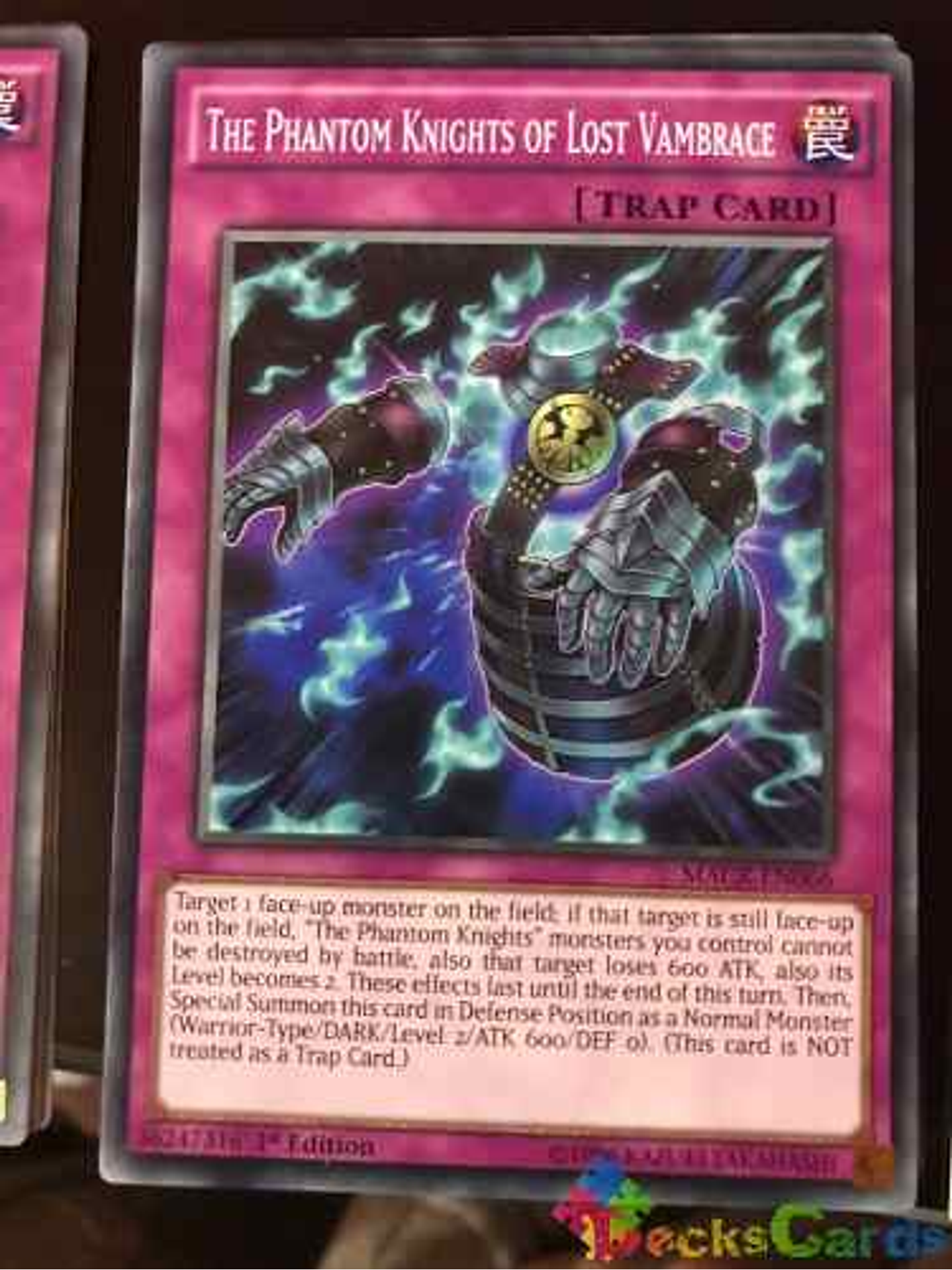 The Phantom Knights of Lost Vambrace - MACR-EN066 - Common 1st Edition 1