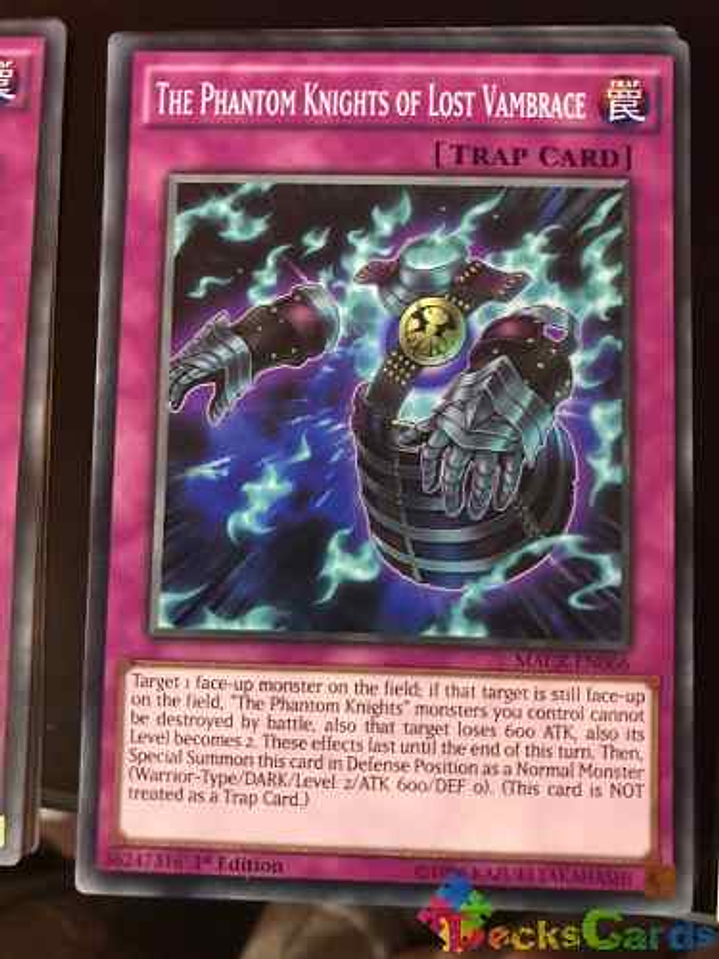 The Phantom Knights of Lost Vambrace - MACR-EN066 - Common 1st Edition 1