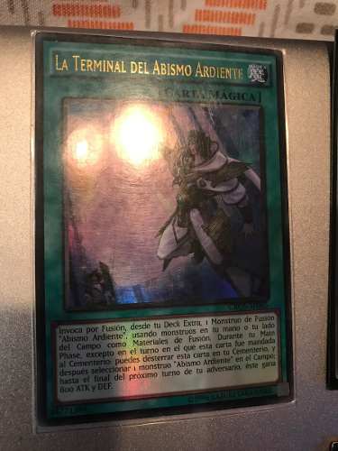 The Terminus Of The Burning Abyss - cros-en085 - Ultra Rare