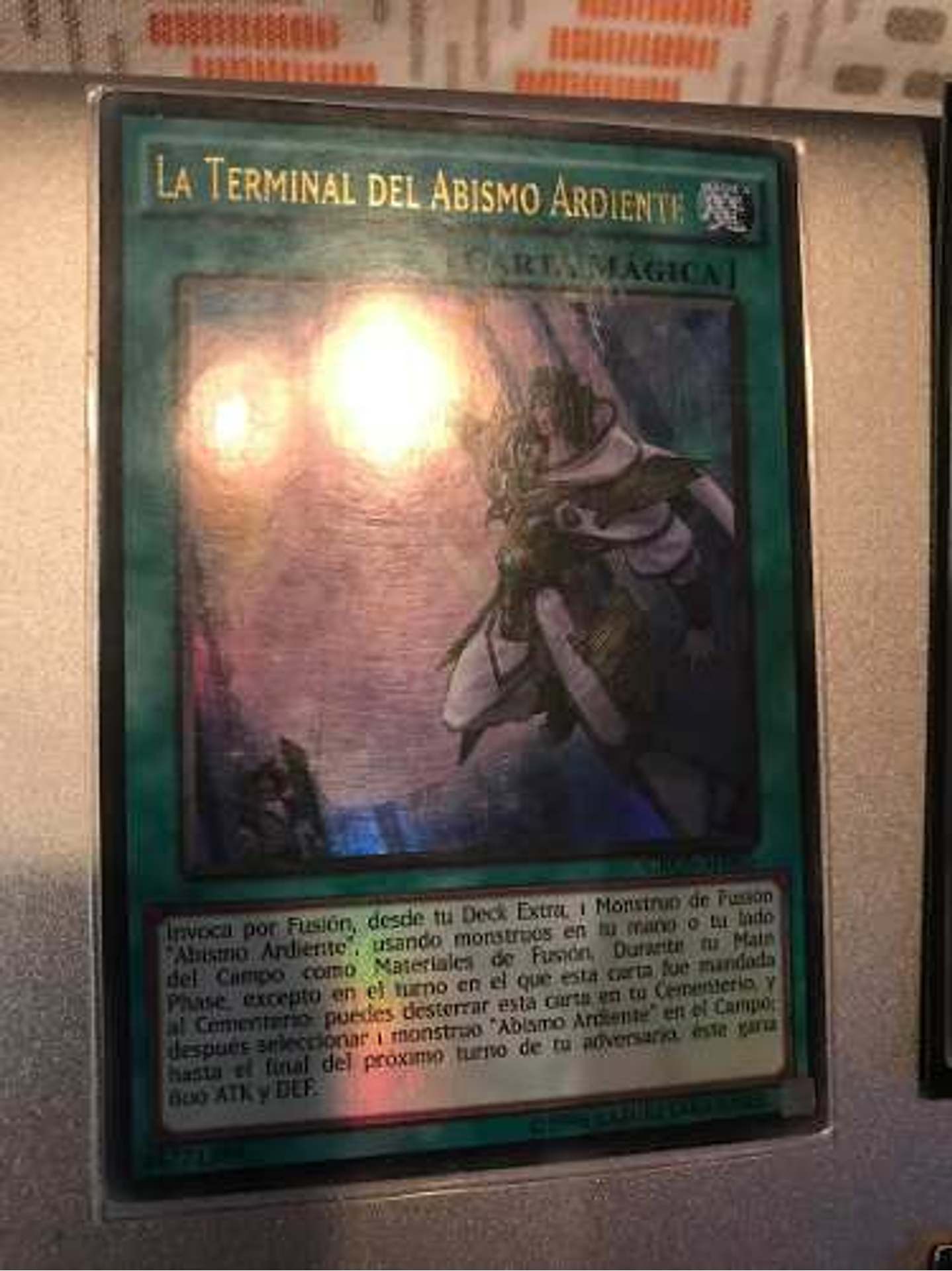 The Terminus Of The Burning Abyss - cros-en085 - Ultra Rare 1