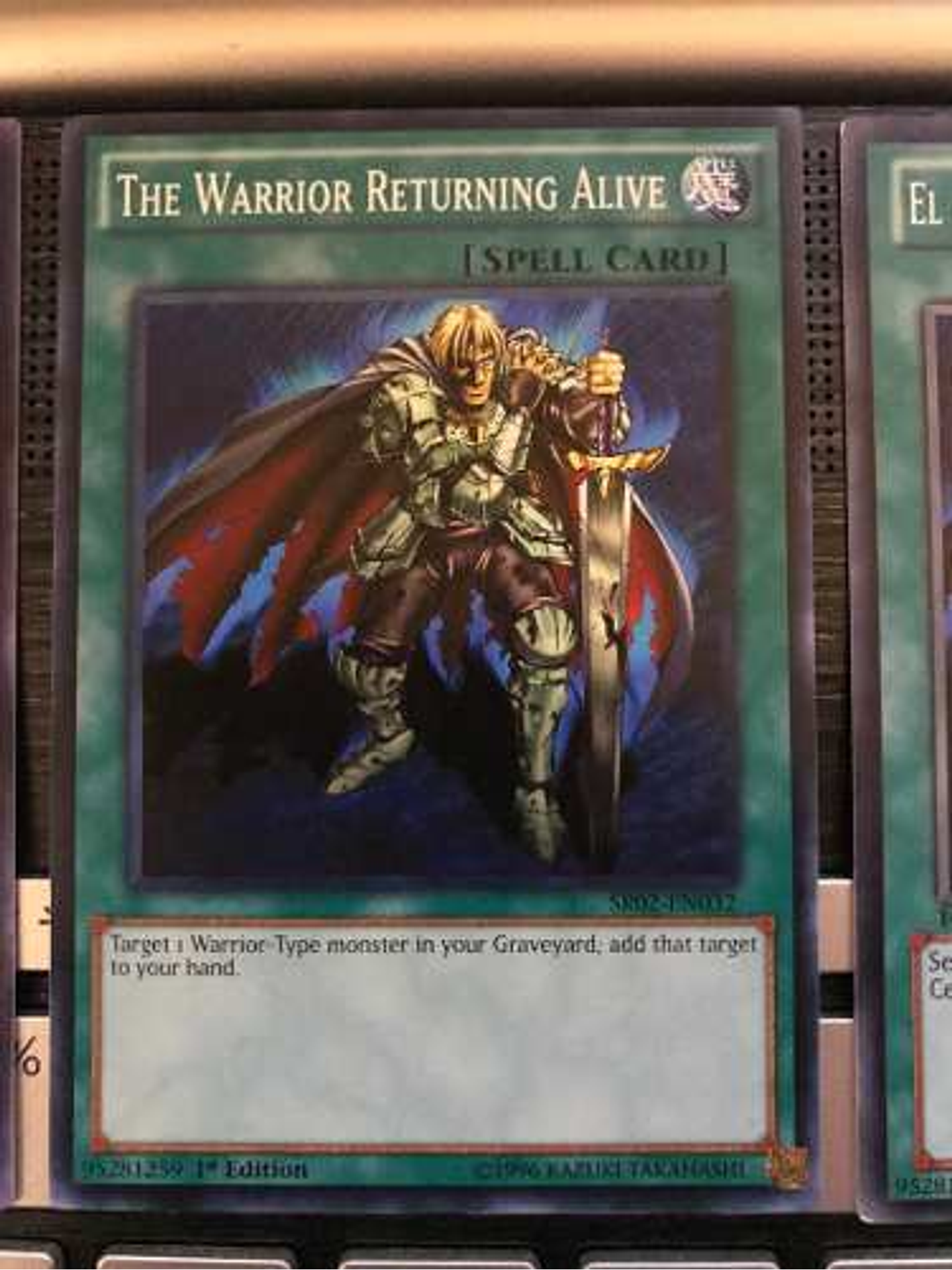 The Warrior Returning Alive - sr02-en032 - Common 1st Editio 1