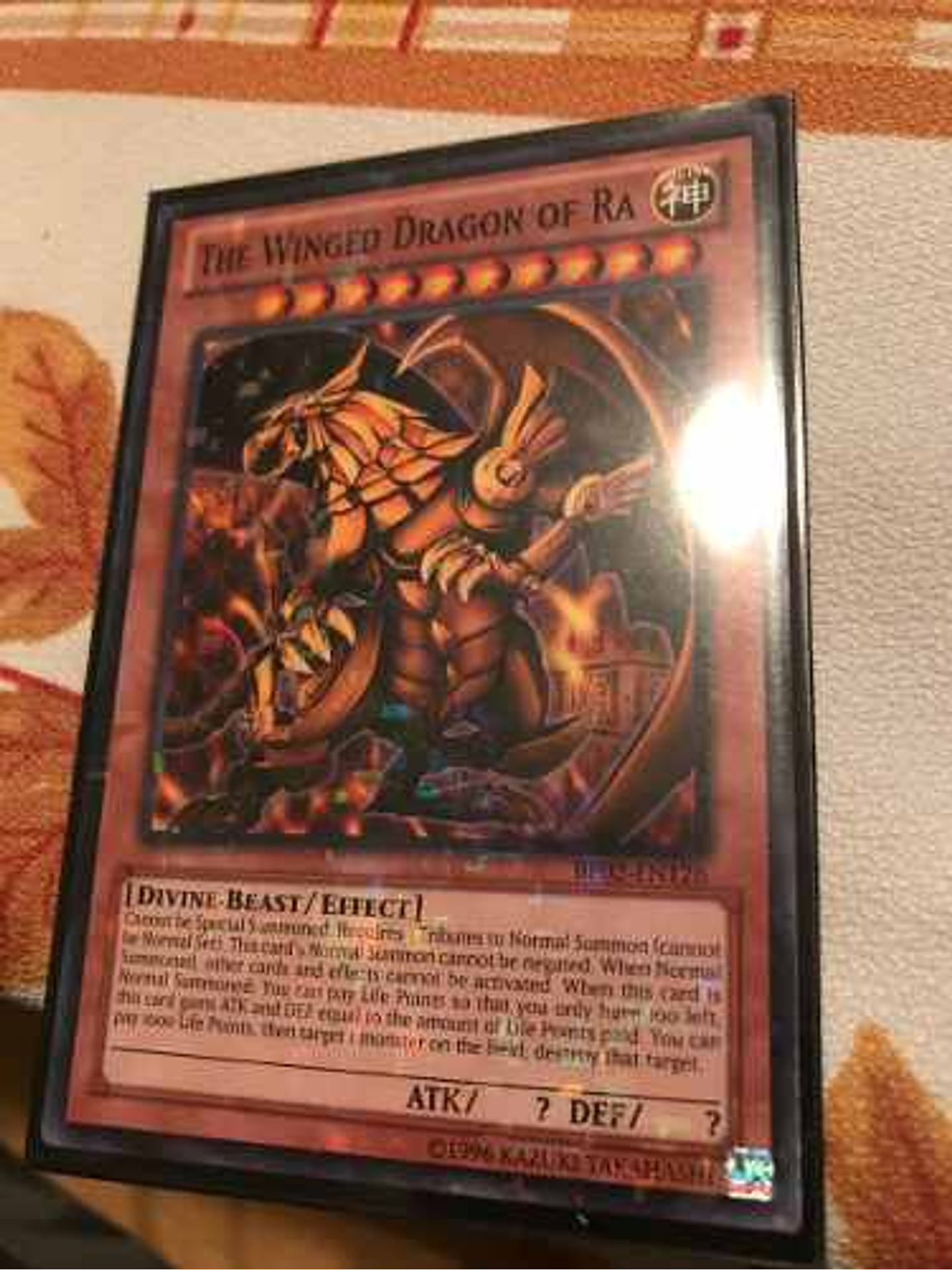 The Winged Dragon Of Ra - bp02-en126 - Mosaic Rare Unlimited 1