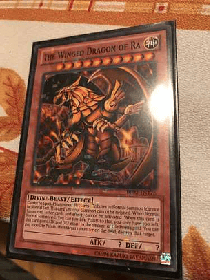 The Winged Dragon Of Ra - bp02-en126 - Mosaic Rare Unlimited