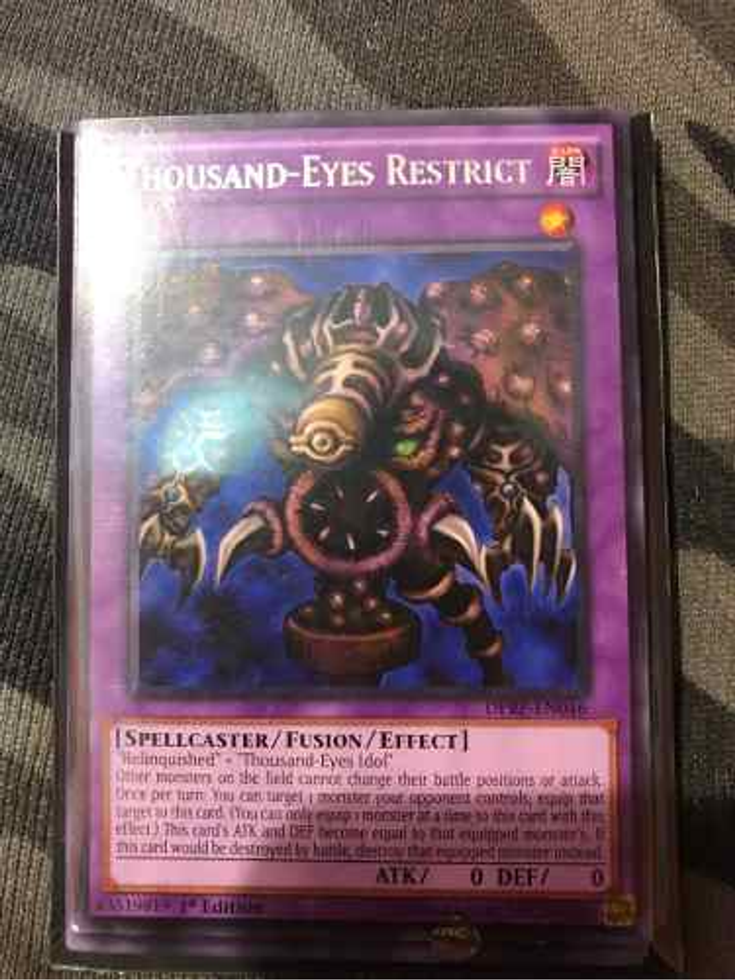Thousand-eyes Restrict - dprp-en046 - Rare 1st Edition 1