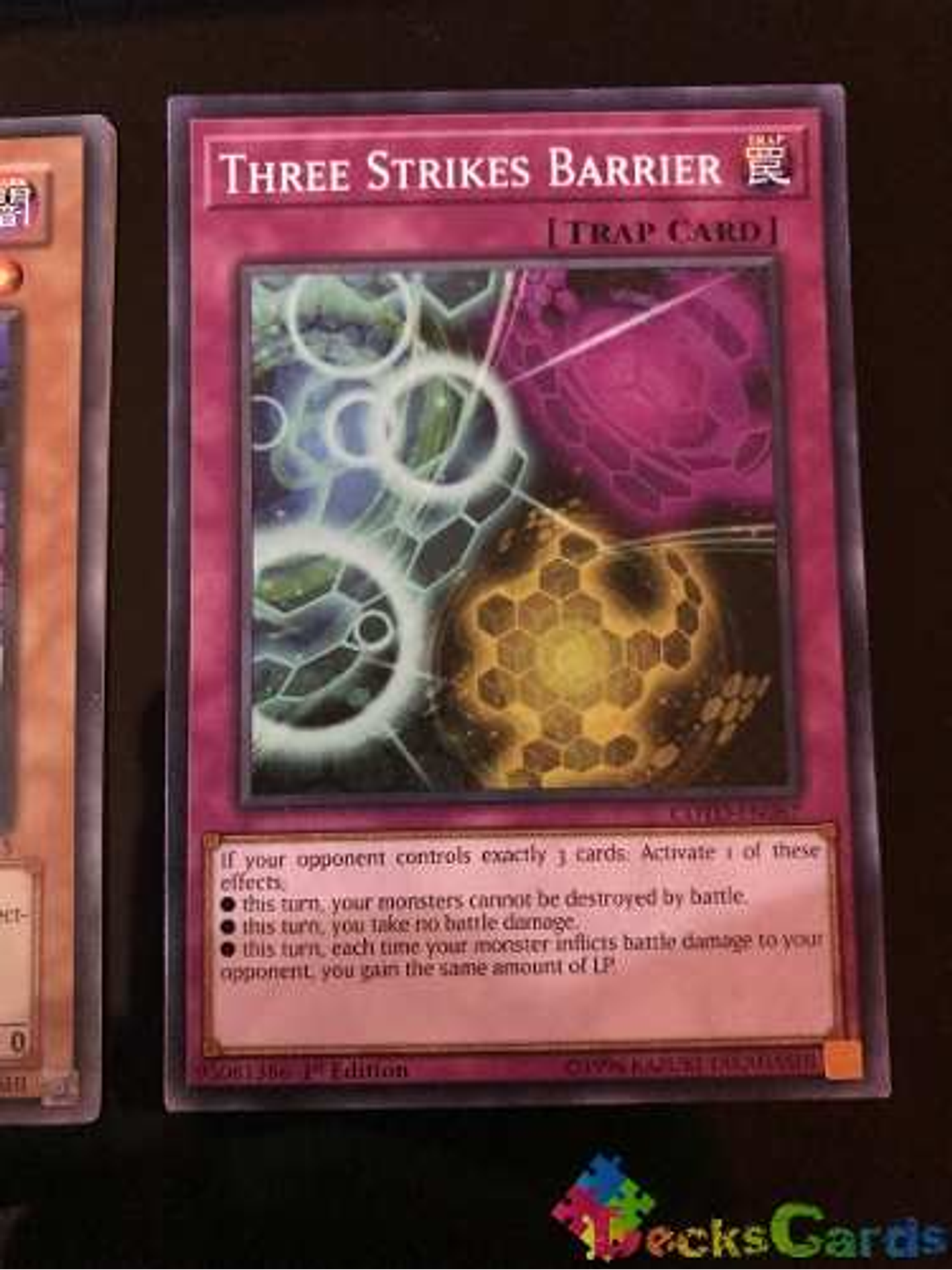 Three Strikes Barrier - cotd-en067 - Common 1st Edition 1