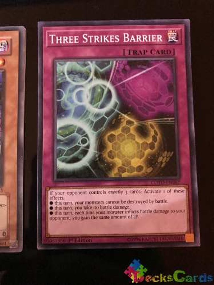 Three Strikes Barrier - cotd-en067 - Common 1st Edition 1