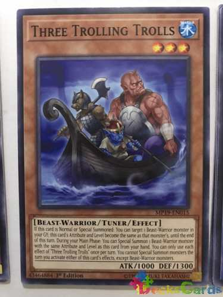 Three Trolling Trolls - mp19-en015 - Common 1st Edition 1