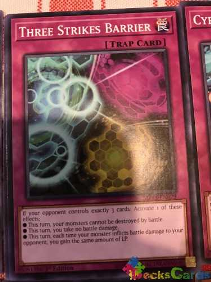 Three Strikes Barrier - mp18-en079 - Common 1st Edition 1