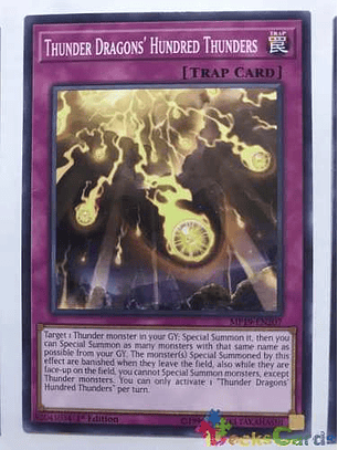 Thunder Dragons' Hundred Thunders - mp19-en207 - Common 1st Edition