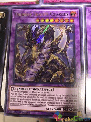 Thunder Dragon Colossus - mp19-en183 - Ultra Rare 1st Edition