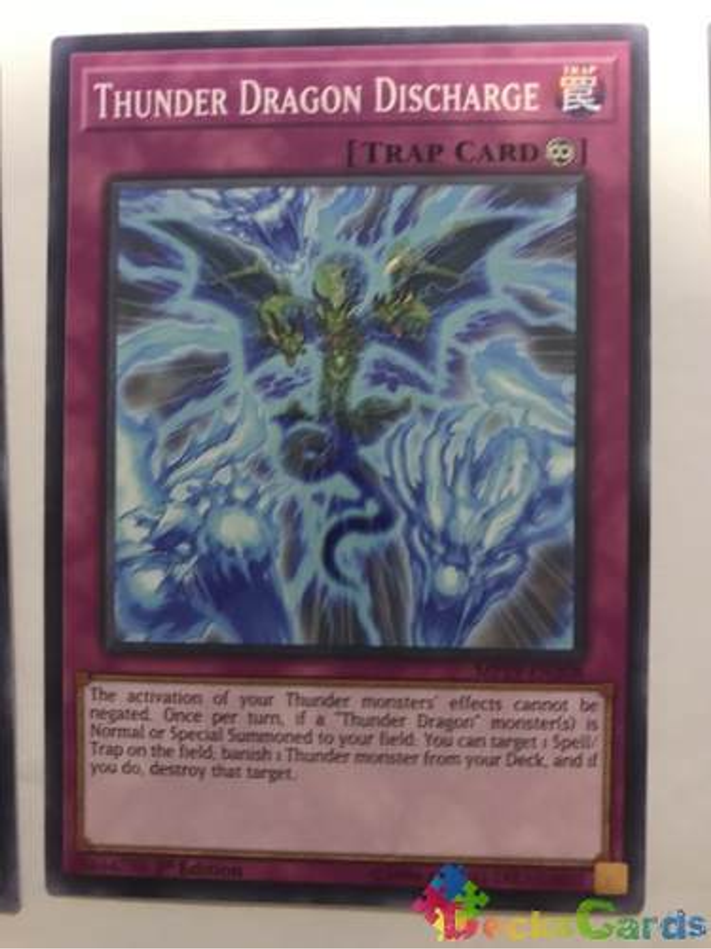 Thunder Dragon Discharge - mp19-en208 - Common 1st Edition 1