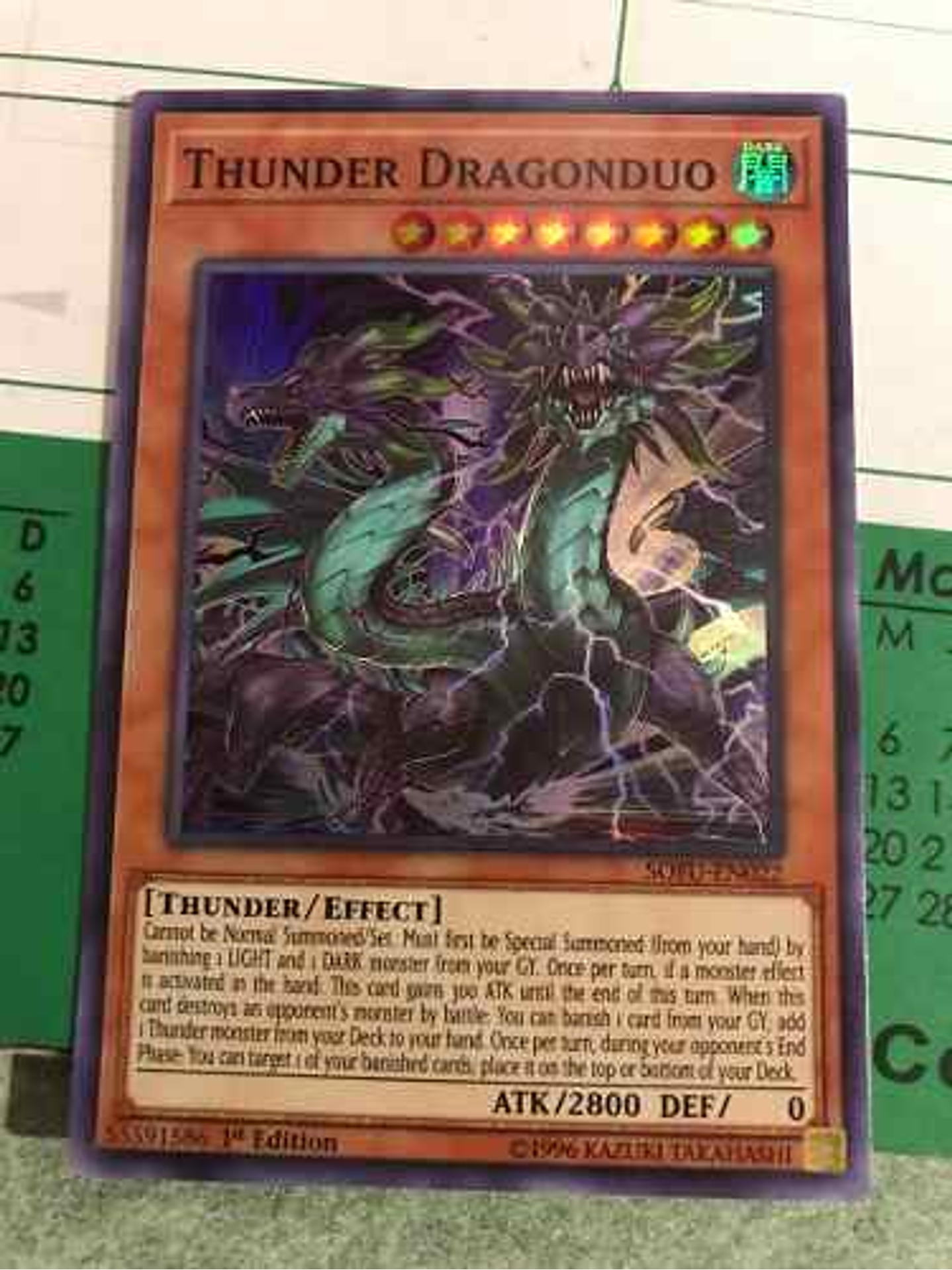 Thunder Dragonduo - sofu-en022 - Super Rare 1st Edition 1