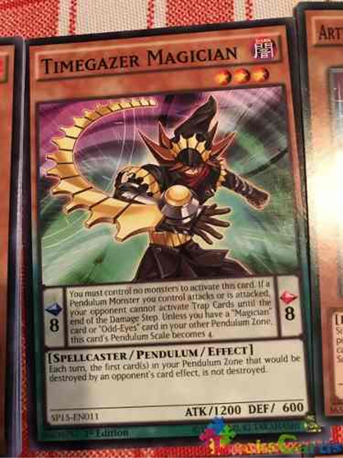 Timegazer Magician - sp15-en011 - Common 1st Edition 1