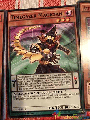 Timegazer Magician - sp15-en011 - Common 1st Edition