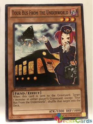 Tour Bus From The Underworld - bp02-en105 - Common 1st Editi