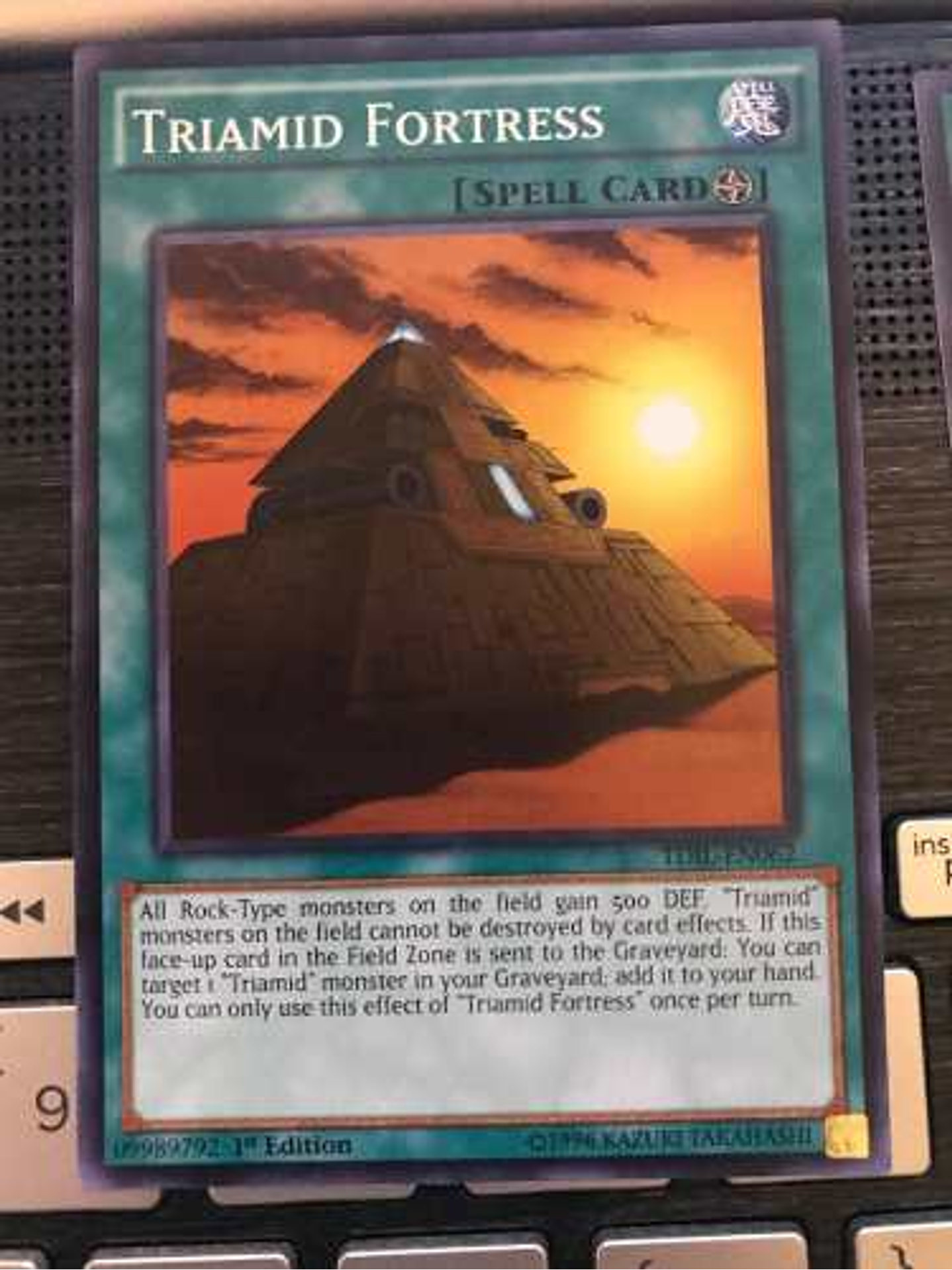 Triamid Fortress - tdil-en062 - Common 1st Edition 1