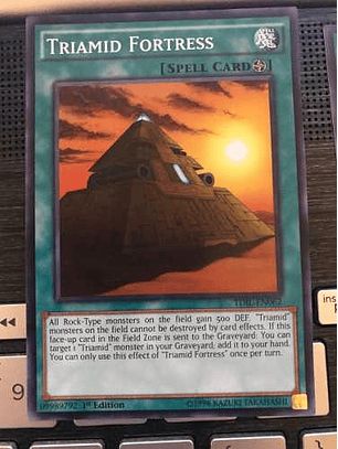 Triamid Fortress - tdil-en062 - Common 1st Edition