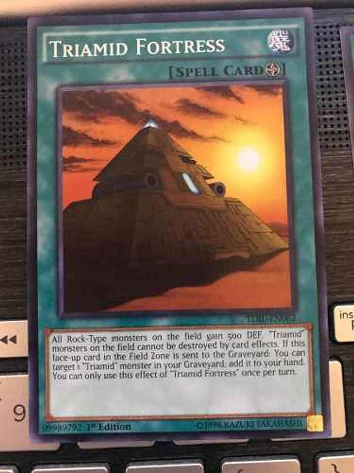 Triamid Fortress - tdil-en062 - Common 1st Edition 1