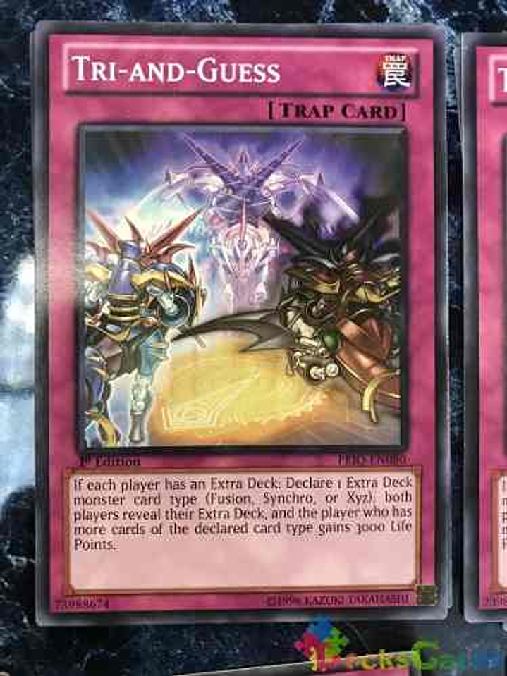 Tri-and-guess - prio-en080 - Common 1st Edition 1