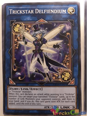 Trickstar Delfiendium - mp19-en023 - Common 1st Edition