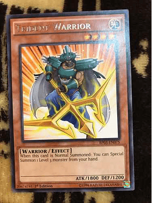 Trident Warrior - bp03-en075 - Rare 1st Edition