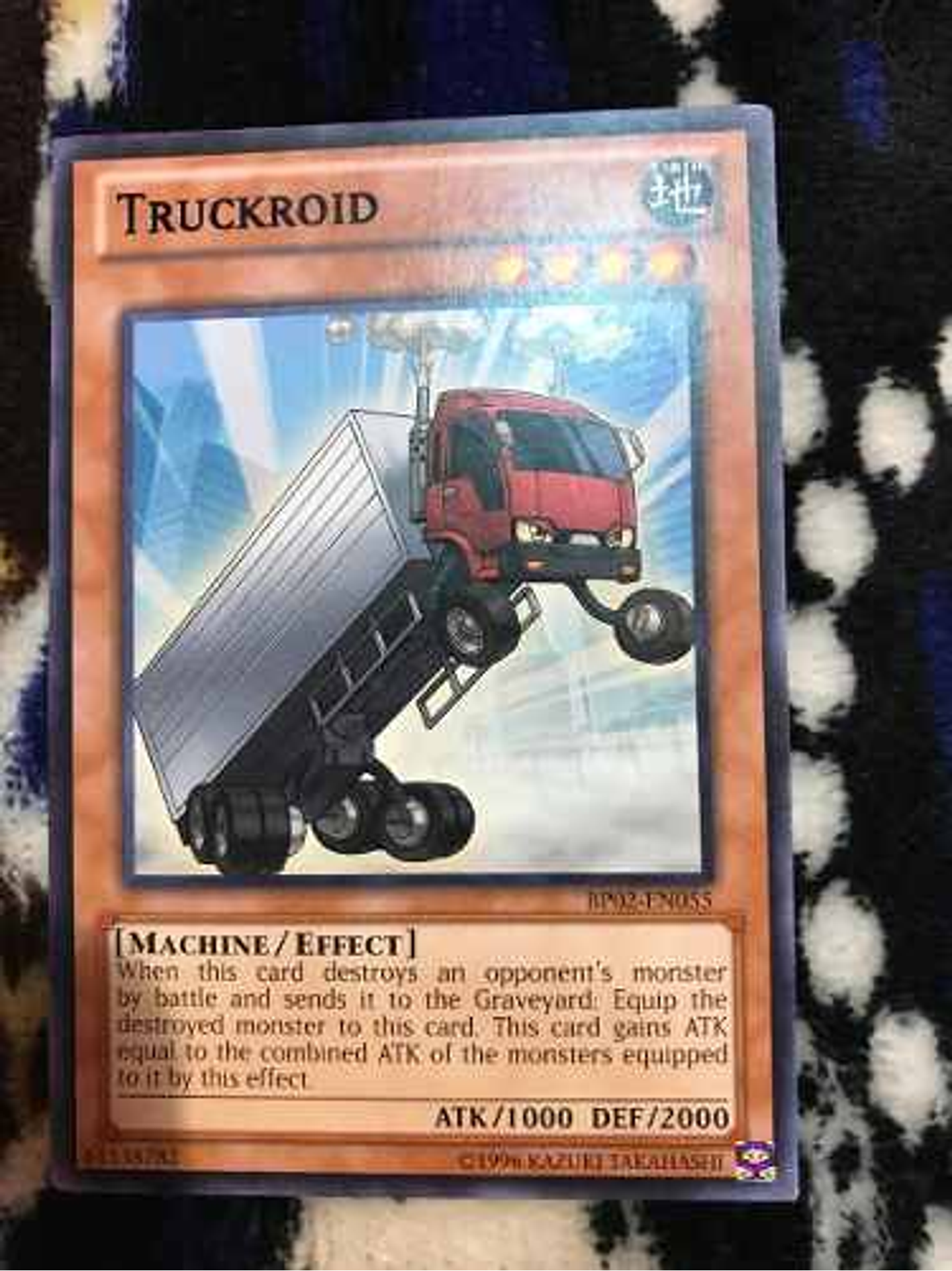 Truckroid - bp02-en055 - Rare 1st Edition 1