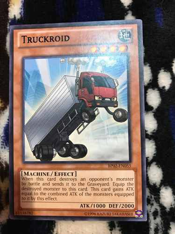 Truckroid - bp02-en055 - Rare 1st Edition 1