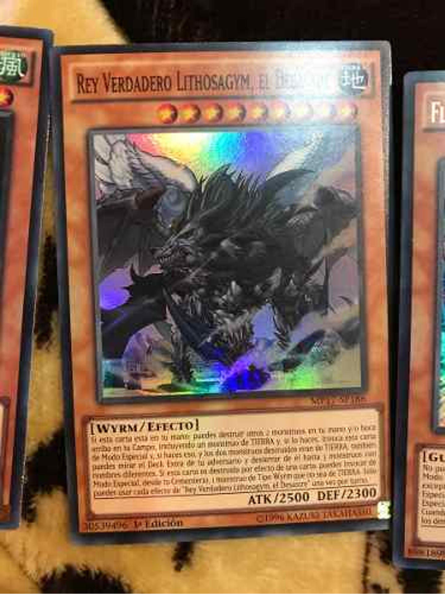 True King Lithosagym, The Disaster - mp17-en186 - Super Rare 1st Edition 1