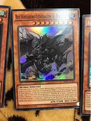 True King Lithosagym, The Disaster - mp17-en186 - Super Rare 1st Edition