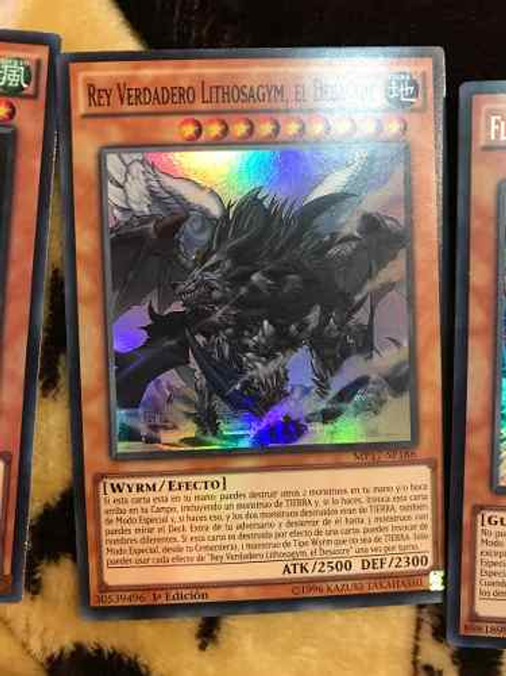 True King Lithosagym, The Disaster - mp17-en186 - Super Rare 1st Edition 1