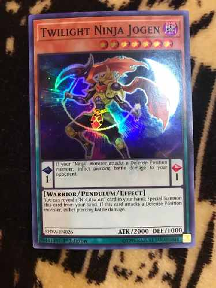 Twilight Ninja Jogen - bllr-en016 - Ultra Rare 1st Edition 1