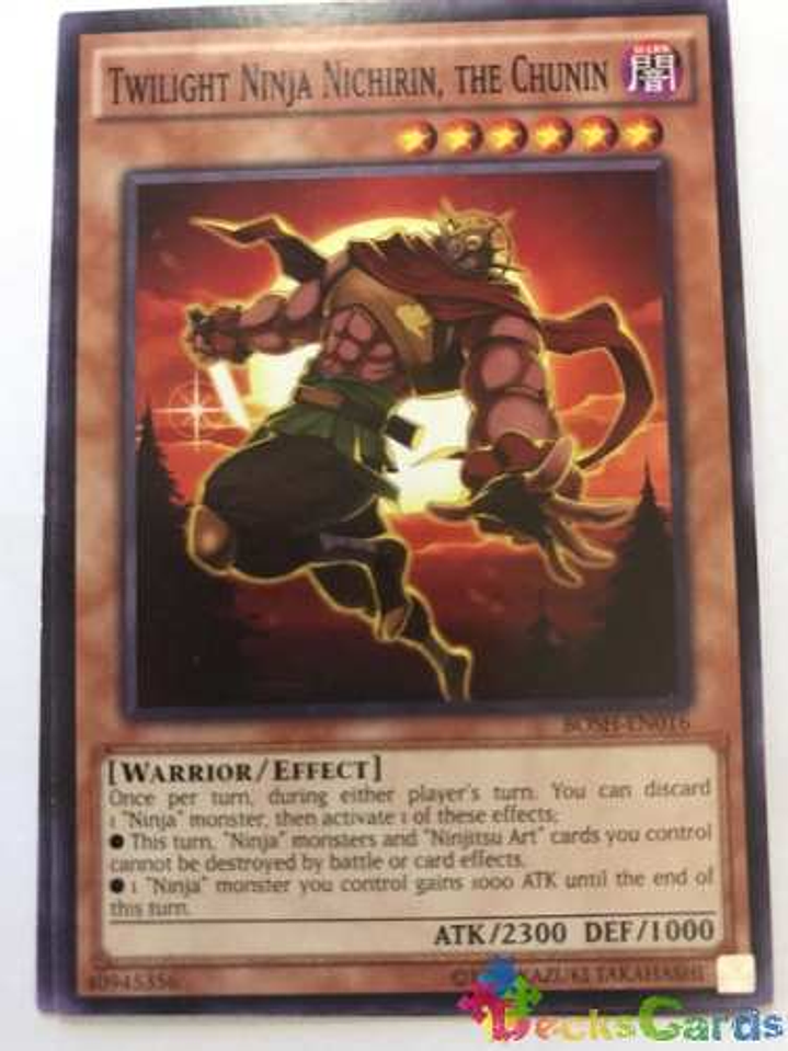 Twilight Ninja Nichirin, The Chunin - bosh-en016 - Common Un 1