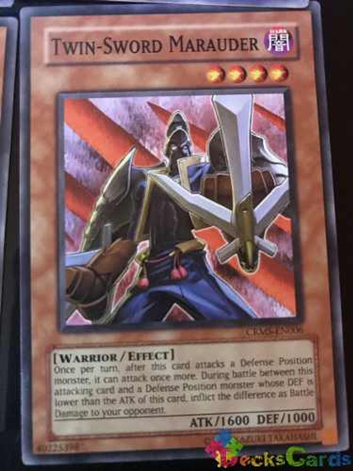 Twin-sword Marauder - crms-en006 - Common Unlimited 1